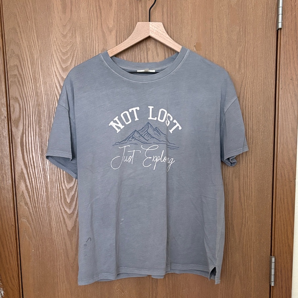 Maurices Blue Adventure Graphic Tee